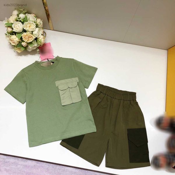 Дизайнерский детский спортивный костюм мода Baby Summer Suit размер 100-160 см 2 шт.