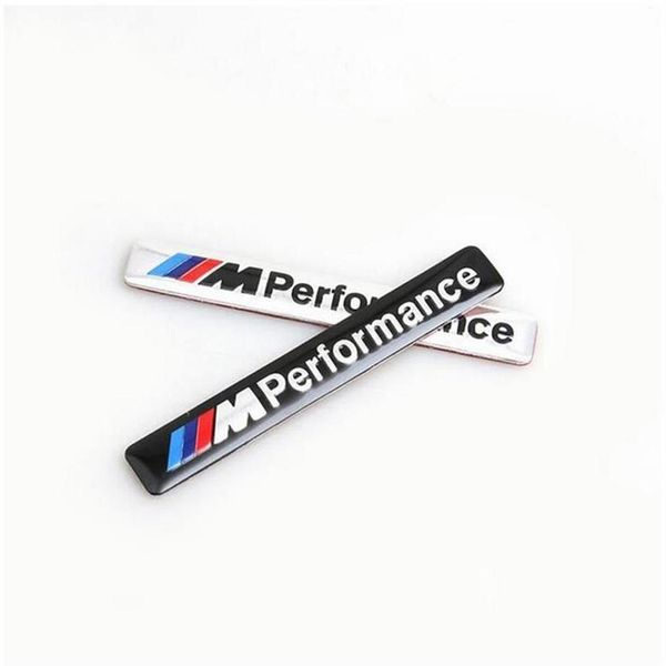 Araba Çıkartma Logo Rozeti Otomatik Aksesuarlar Çıkartma M BMW M 1 3 4 5 6 7E Z X M3 M5 M6 MLINE EMBLEM203N26872796