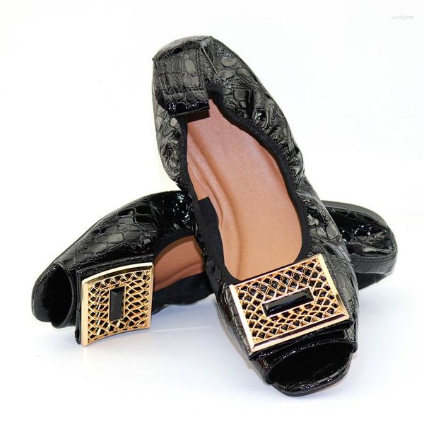 Scarpe per vestiti Doershow Whoesale Elegant Women's Nice African Sandals dall'aspetto! HLK1-10