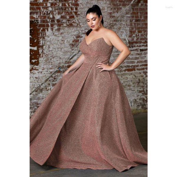 Plus -Size -Kleider elegante Frauen Partykleid 5xl sexy Dame Paillette Shiny Evening für besondere Anlässe weiblicher Ballkleid Vestido