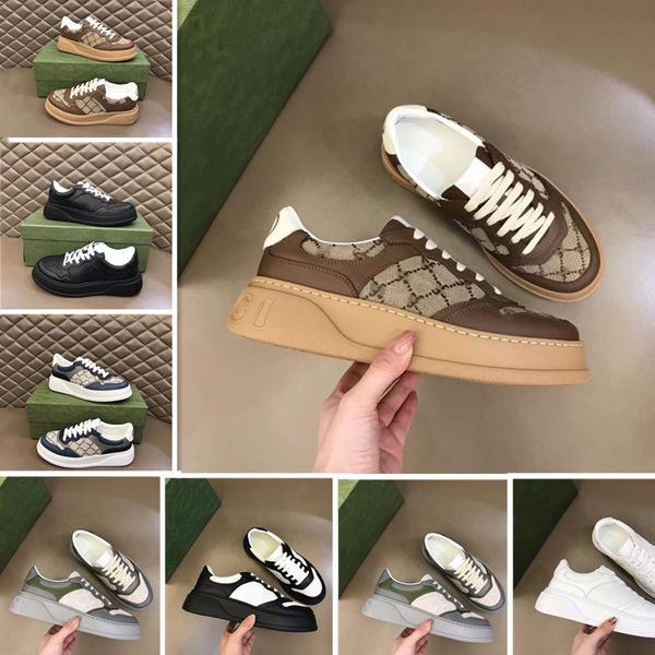 Men Dermis Luxurys Designer Sneaker Retro Embessed Shoes Fashion Leather Platform Sneaker MultyColour Antuine Emelcodery Men Classic Casual Outdoor Shoes с коробкой