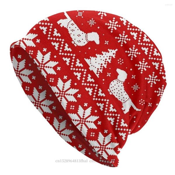 Berretti di teschi berretti tasselli tappeti bacini di maglione natalizio cappello sottile cappello di cofano primavera autunno cappelli da sci unisex da donna