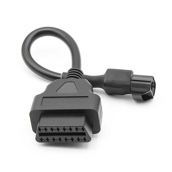 Para Kymco 3 PIN Motorcycle Cable OBD OBD2 Cabo de diagnóstico Obdii 16pin a 3 pinos adaptadores