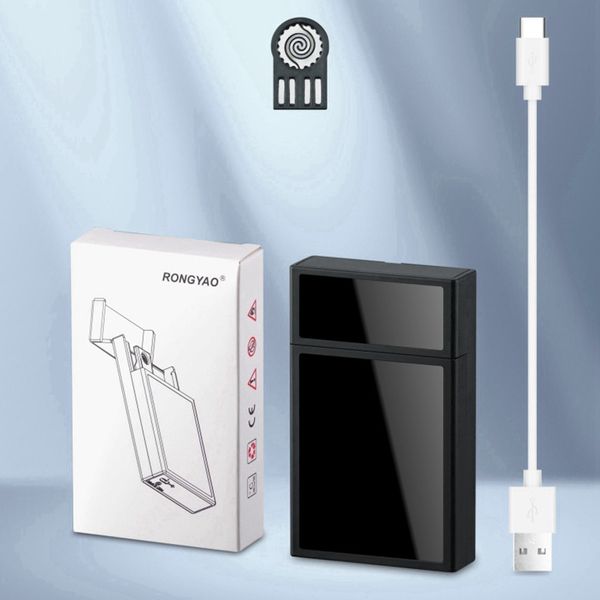 Cool USB LIGHER CLORFUL CURKING COUGARETES COBSEREST Эксклюзивное корпус сухой трава табак преролл -прокат -сигарный держатель Портативный влажный спрятатель