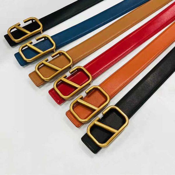 Designers Belt Woman Man Homem Genuíno Correia de Correia Luxurosa Correia de Fivela Ouro Cintura Lusso Uomo Classic Belts 6 Cores Opções Largura 3,8 cm