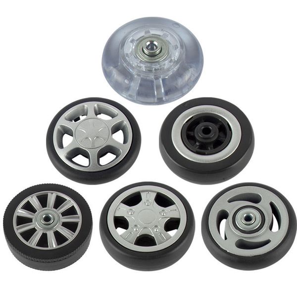 Acessórios para peças da bolsa 2 PCs/Set Wheels Wheels Acessórios de bagagem Eixos de reposição eixos de reparo Deluxe Sacos de lançadores com acessórios de parafuso 230815