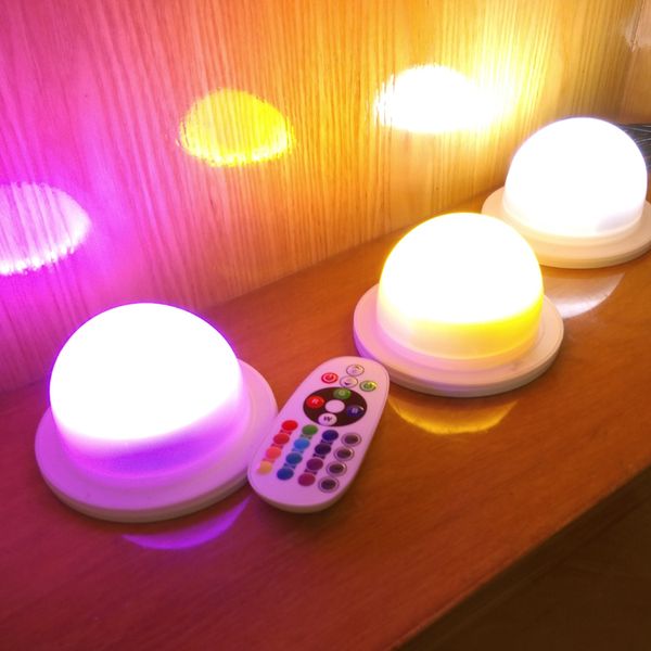 Sorgente luminosa a LED RGB con telecomando super luminoso con spedizione gratuita per mobili Cube Ball Bar VC-L120