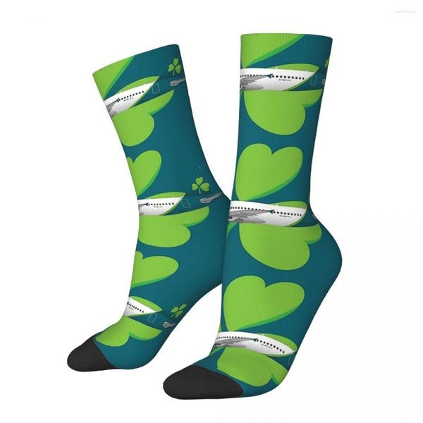 Herrensocken Aer Lingus Airbus A320 Unisex Wanderwanderung Happy Streetstyle Crazy Socken