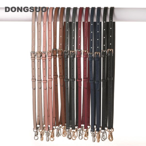 Bolsa Acessórios para peças Bolsa de substituição de couro genuíno Correia ajustável Crossbody Guitar Bag Belt Togo Leather 12mm 230815