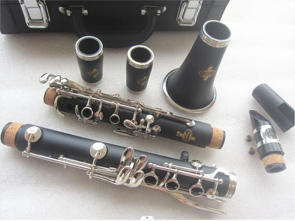 New Buffet Crampon CIE A Paris B12 17 key BB Tune Bakelite Clarinet tocando instrumentos musicais clarinete com estojo