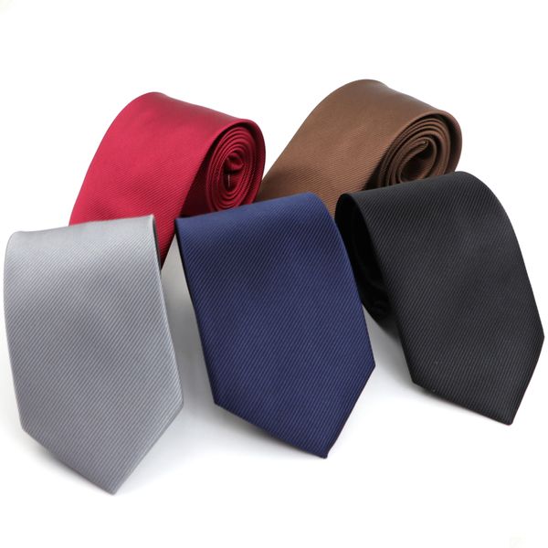 Groom cravatta cummerbunds uomo solido classico a strisce formali business da 8 cm cravatta per cravatta per la consegna di cravat eventi di consegna a goccia w dh0mw