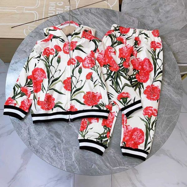 Kleidungssets Kinder Herbst Pullover im Western-Stil Kapuzenpullis Oberbekleidung Hosen 2-teilige Mädchen jährige Babymode Freizeitkleidung