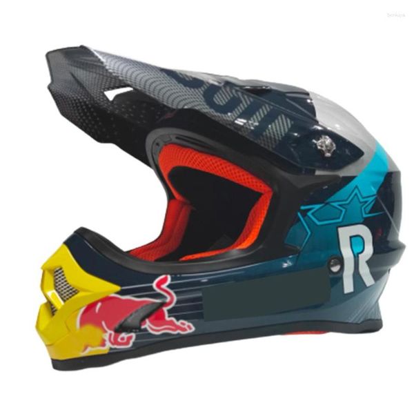 Caschi motociclisti Helmet Professional Bike fuoristrada leggera Downhill Am Dh Cross Capacete Motocross Casco