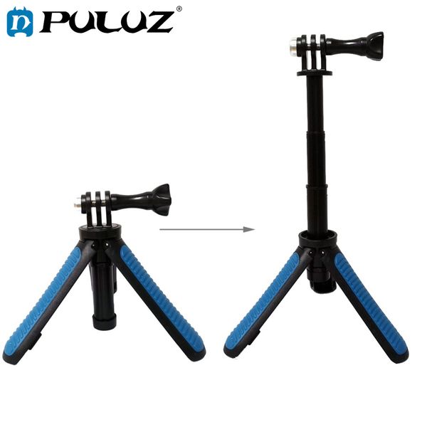 Selfie monopodlar puluz katlanabilir mini tripod tutucu monopod çubuğu Hero5 seans54 seans43321 xiaoyi spor kameralar 230816