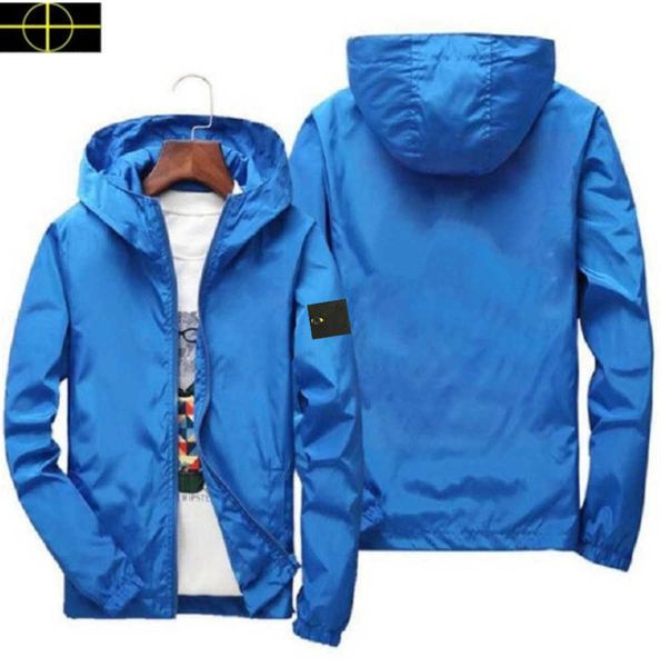 stone jacket island Giacche da uomo Maglie a maniche lunghe Cappotti con cerniera Giacche casual da donna Abbigliamento di lusso da donna Protezione solare Cappotti sottili estivi asciutti pietre