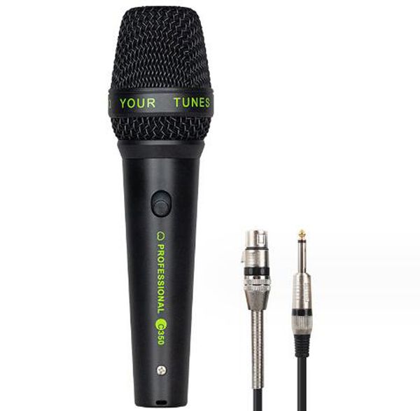 C350 Professionelles dynamisches Mikrofon Cardioid Vocal Vocal Wired Mic mit XLR-Kabelstecker Play C-350-Mikrofon für Stage Karaoke KTV