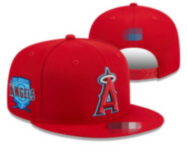 Fashion Angels Uma letra Tap Gorras Planas Hip Hop Snapback Baseball Outdoor Sport Hiphop Hiphop Red Hat H5-8.16