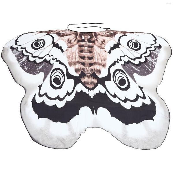 Vestuário de ginástica de fantasia de dança de borboleta asas de pavão asas femininas poliéster Butterflies Cosplay Acessório