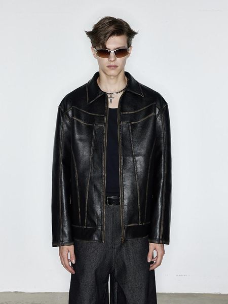 Jackets masculinos P0846 Coats de moda 2023 Runas de luxo European Design Party Style Clothing