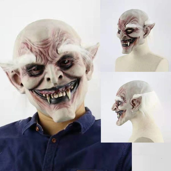 Партийная маски для латексной маски Хэллоуина для мужчин Женщины Ужасные злые дьявол лица Маска Партия Окраска призрачных домов 230816