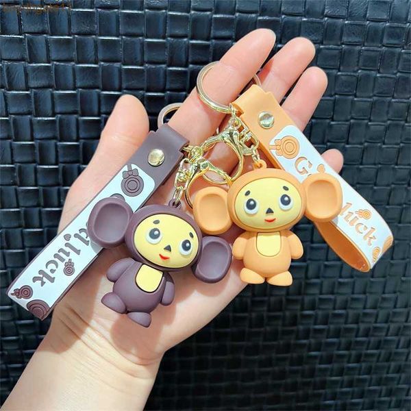 NZUO KEY RINGS CRIGATIVOS E ALENTE ALIMENTADOS RUSSIAN BIG MONKEY CHEIN CHEIL TREND TREEND TREEND MACHO GRANDE MOMKE