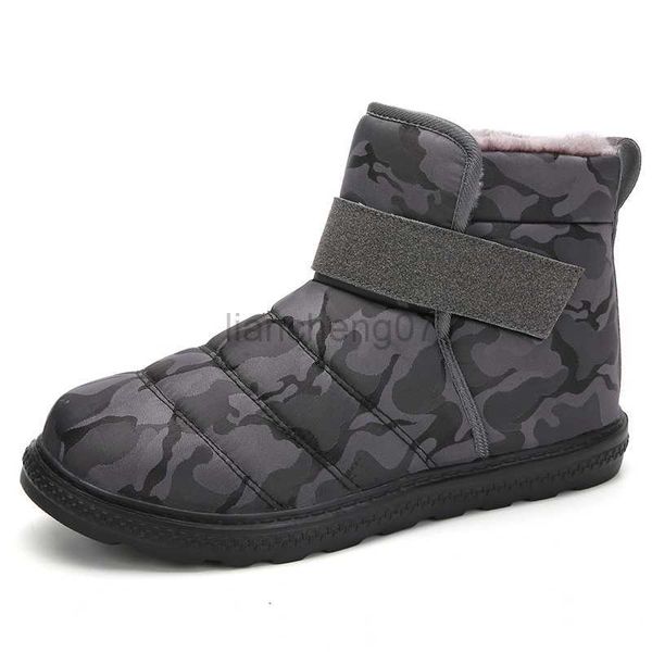 Stiefel Mode -Winterstiefel Frauen warme samische Schneeschuhe Männer wasserfeste Outdoor -Knöchelstiefel Tarn Camouflage Plüsch Walking Sneakersl0816