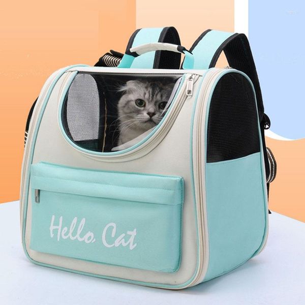 Katzenträger Reise Trolley Katzen Handtaschen Rucksäcke Outdoor Kaninchen Hamster Mochila Transparente Haustiere Zubehör