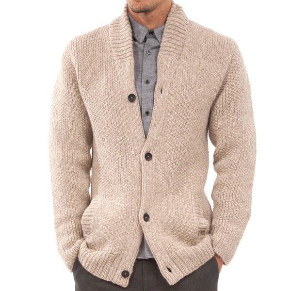 Maglioni maschili Butemoda inverno inverno con cardigan bavaglio giacche da uomo mastio maglione maglione maglione maglione maglione 230815