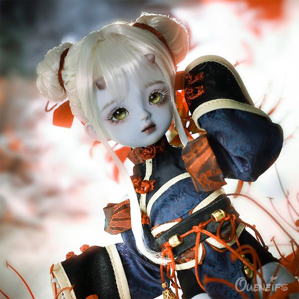 Dolls BJD Doll 16 Yuki Daisy Body Dark Corpse Cheongsam Goblin Fullset Überraschung Anime Polly Pocket Elf 230815