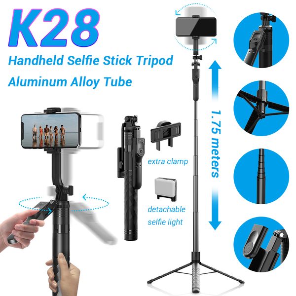 Selfie Monopods 175 metre Ultra Uzun Tripod El Taşınağı Çubuğu Pograper Livestreamers Vloggers 230816