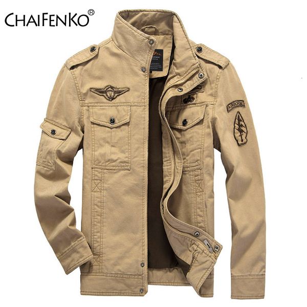 Herrenjacken Männer Bomberjacke 2023 Frühling Herbst Baumwollarmee Taktik Militärmantel Herren Marke Outwear Fashion Casual Outdoor 230815