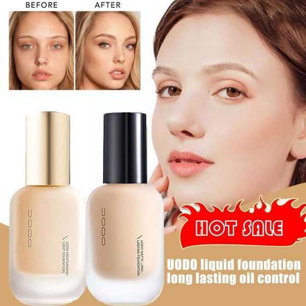 Concealer Uodo 30ml Flüssiges Fundament Langlastende BB -Creme FSKin für eine dauerhafte hell trocken bis ölige Hautpflege S5X8 230815