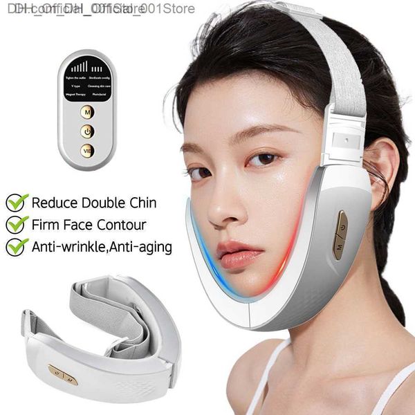 V-Face Machine Elektrische V-Linie-Hebezelung mit Gesichtsmassage LED-Gesichtshauthebe- und Straffung der Schönheitsausrüstung Dual-Kinn-Reduzierung Z230817