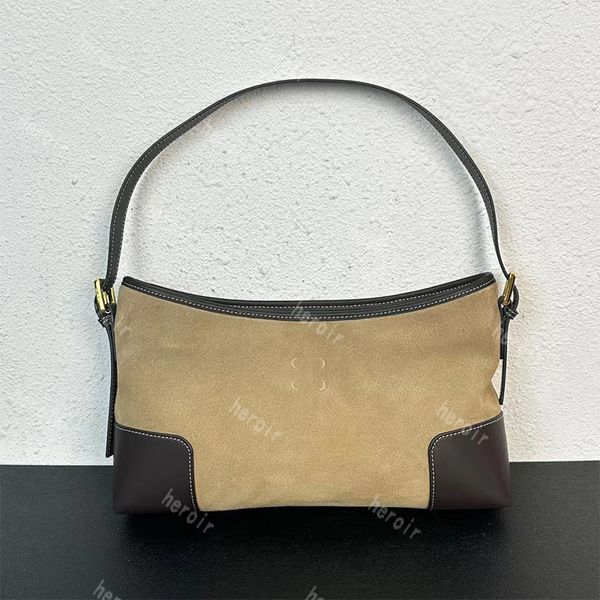 Bola de couro de designer hobo bolsa de ombro bolsas de mulher quebra