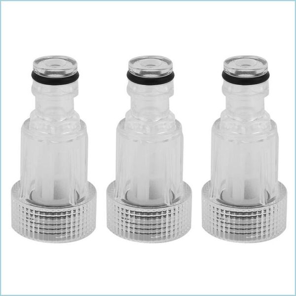 Autoschwamm 3PCs für Karcher K2-K7-Serie Hochdruckwäsche Wäsche Wasserfilter Anschluss Unterlegscheiben Dicke Schaum Sudcar Drop-Lieferung Mo Dhymx