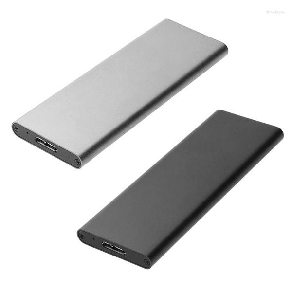 Bilgisayar Kabloları M.2 NGFF SSD SATA - USB 3.0 Dönüştürücü Adaptör Kılıfı M2 Sabit Sürücü için Tornavida ile Harici Muhafaza Depolama