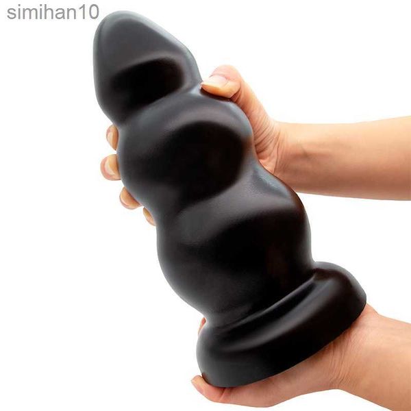 Brinquedos anais max 10cm dia enorme plug plug 3 bolas dilat butt plug plug grande sexo grande vibrador para homens mulheres brinquedos sexuais gays plugus ânus. HKD230816