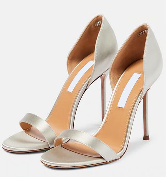 Женщины моды на высоких каблуках формальная обувь обратно оберточная каблука сексуальные неглубокие туфли Один персонаж с выставленными пальцами для свадебной вечеринки. Повседневная удобная обувь Eu35-43