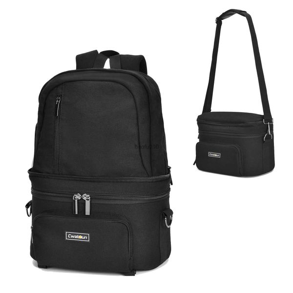 Accessori per sacchetti per fotocamera SLR Professional SLR Camera backpack borse antiurto per il treppiede per lenti per fotocamera Canon Nikon per borsa da viaggio per esterni HKD230817