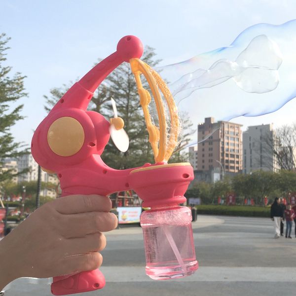 ROVA GAMES BUBLE Gun Blowing Soap Bubbles Machine Automatic Summer Outdoor Party Play Toy for Kids Birthday Park Day Day Presente 230816