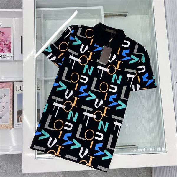 #3 Летняя дизайнерская рубашка поло Bb Men Polo Tshirt Fomens Luxury Designers для мужчин вершины буквы Polos вышива