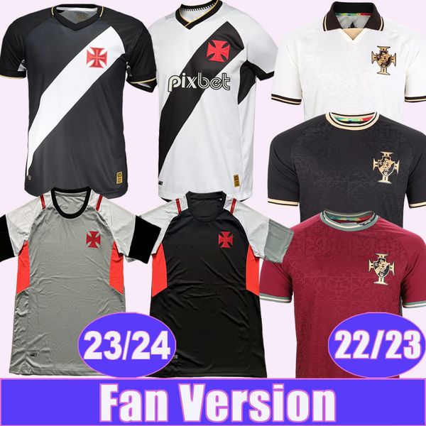 24 Maglie da calcio uomo Vasco Da Gama 22 23 RANIEL G. PEC JUNINHO GETULIO Home Away 3Rd Maglia da allenamento per portiere Edizione speciale