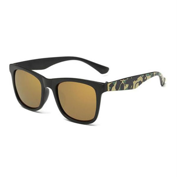 Moda feminina de óculos de sol Estilo Men Eyewear Designer de óculos de sol camuflando óculos de sol Ciclismo ao ar livre lentes UV400 preto UV4002993