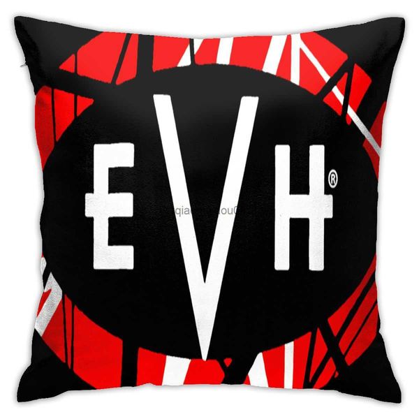 Caixa de travesseiro 20 Hot Eddie Van Halen EVH Guitarra Dakimakura Capa de almofada Capa de almofada de almofada 45x45cm HKD230817