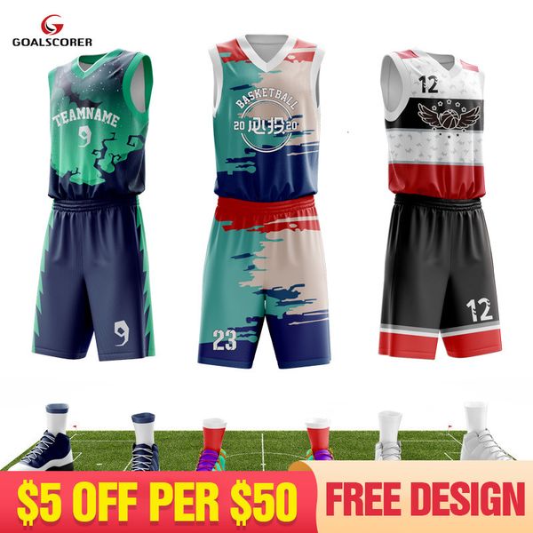 Andere Sportartikel -Basketball -Hemden Sublimation Uniformen professioneller Rückfall -Trikot -Jersey Atmungsbekleidung 230816