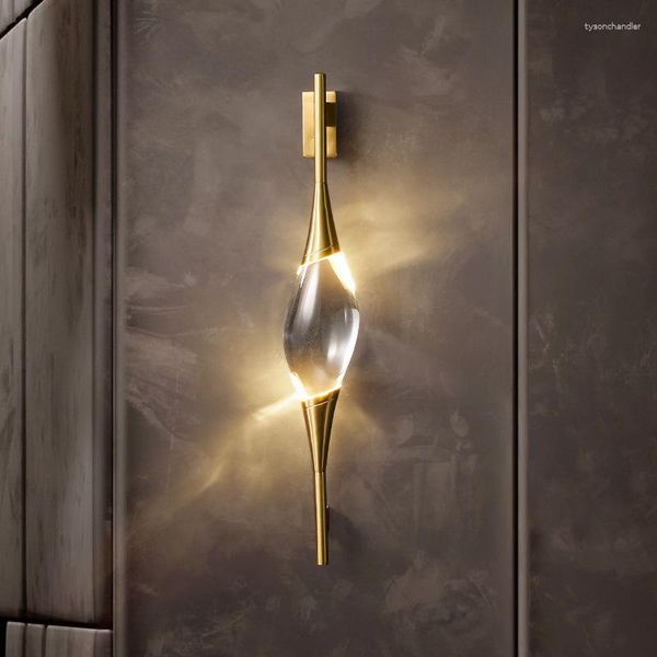 Lampade a parete Antique Illuminazione da bagno APPLICA LED Vintage Decor moderno Deco Deco Long Sconces Industrial Plumbing