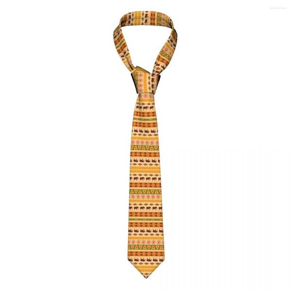 Ties cravatta da uomo cravatta classico magro africano cravatto stretto colletto stretto regalo casual accessori