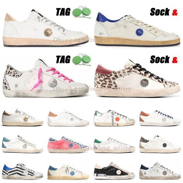 Sapatilhas douradas homens mulheres mocassins cestas sapatos casuais designer oi estrelas cheio de ouro glitter preto rosa verde bege vintage bege leopardo dupe tênis plano dhgate 2024