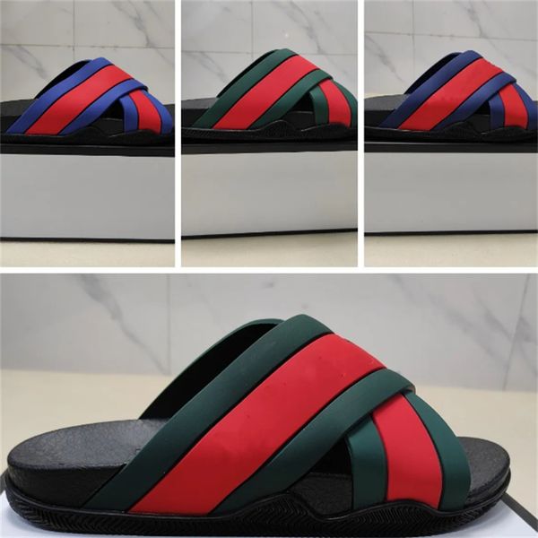 Donne maschere da uomo Slifori Designer Slide Designer Scarpe Tambie Fasci Spesso Slifori Casualmente Scafori Scapparie Scapparie per la spiaggia West Slippista 35-45 Box