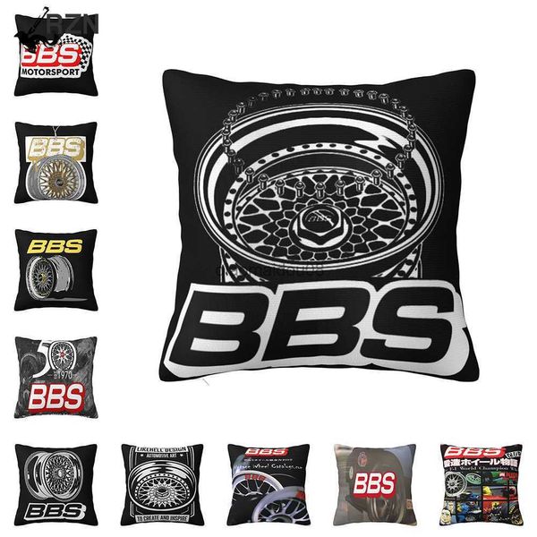 Pillow Case BBS Racing Case Bett Kissen S Cover Kawaii diy S Vintage Bett Diy Body Cissen HKD230817